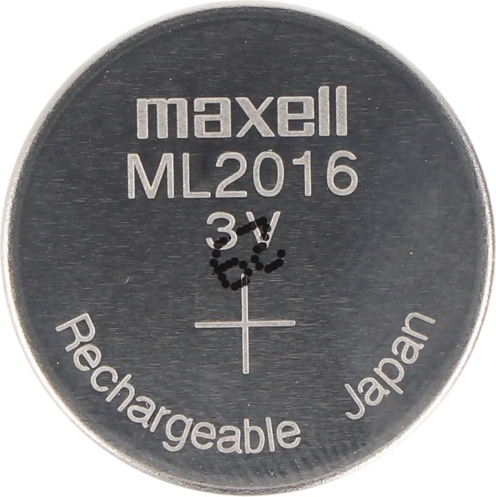 Actual product image Maxell ML2016 (1 pcs., CR2016, 25 mAh)
