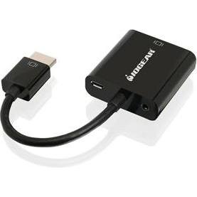 Thumbnail - Iogear GVC311 Videokabel-Adapter HDMI VGA + + Micro-USB (HDMI, 4.29 cm), Data + Video Adapter, Schwarz