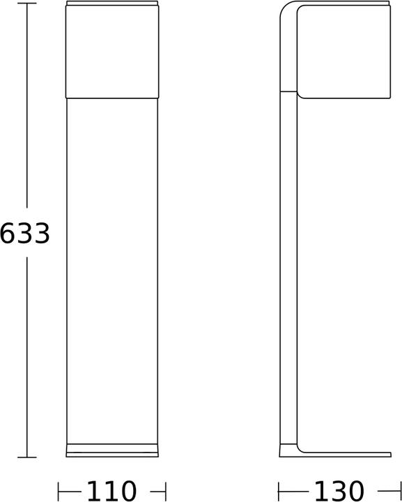 Image du produit Steinel Cubo (650 lm, IP44)