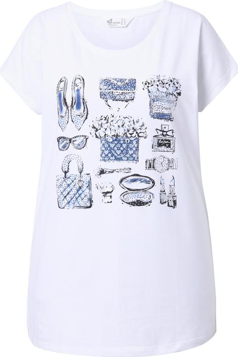 Actual product image Miamoda T-Shirt, Komfort Fit, Accessoire-Motiv (50)