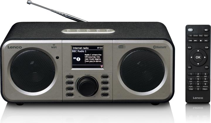 Image du produit Lenco DIR-141 (DAB, FM, Webradio, Bluetooth, WiFi)