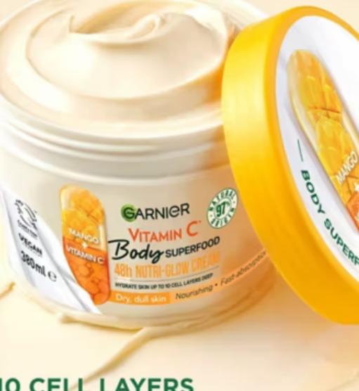 Image du produit Garnier Body SuperFood (Crème pour le corps, 380 ml)