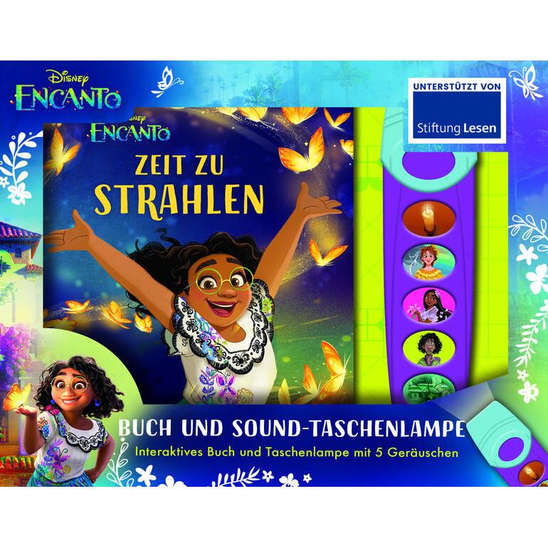 Encanto, Zeit zu strahlen - Pappbilderbuch mit Taschenlampe und Glitzerseiten - Bilderbuch mit 5, Kinderbücher von Phoen...