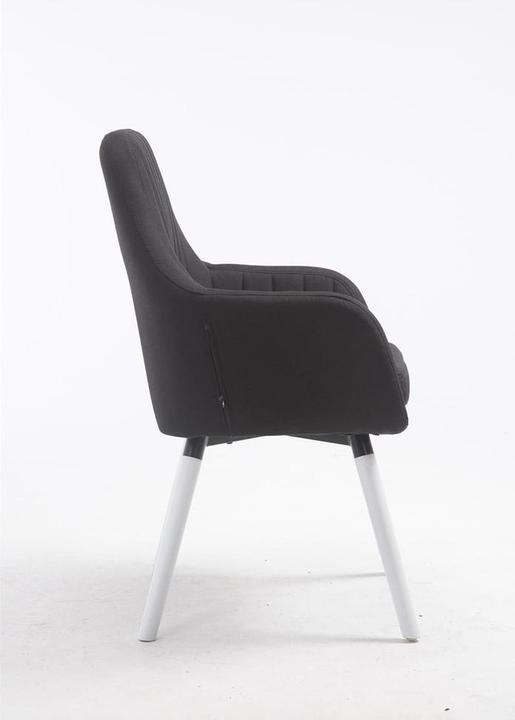 Produktbild Swisshandel24 Stuhl Florian Stoff Weiss