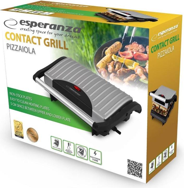 Produktbild Esperanza Kontaktgrill (EU-Stecker)