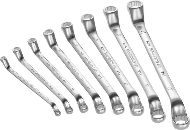 Produktbild Facom Doppelringschlüsselsatz (22 mm, 8 mm, 10  mm, 14 mm, 21 mm, 18 mm, 11 mm, 7 mm, 12 mm, 19 mm, 17 mm, 20 mm, 15 mm, 13 mm, 6 mm, 9 mm, 16 mm)