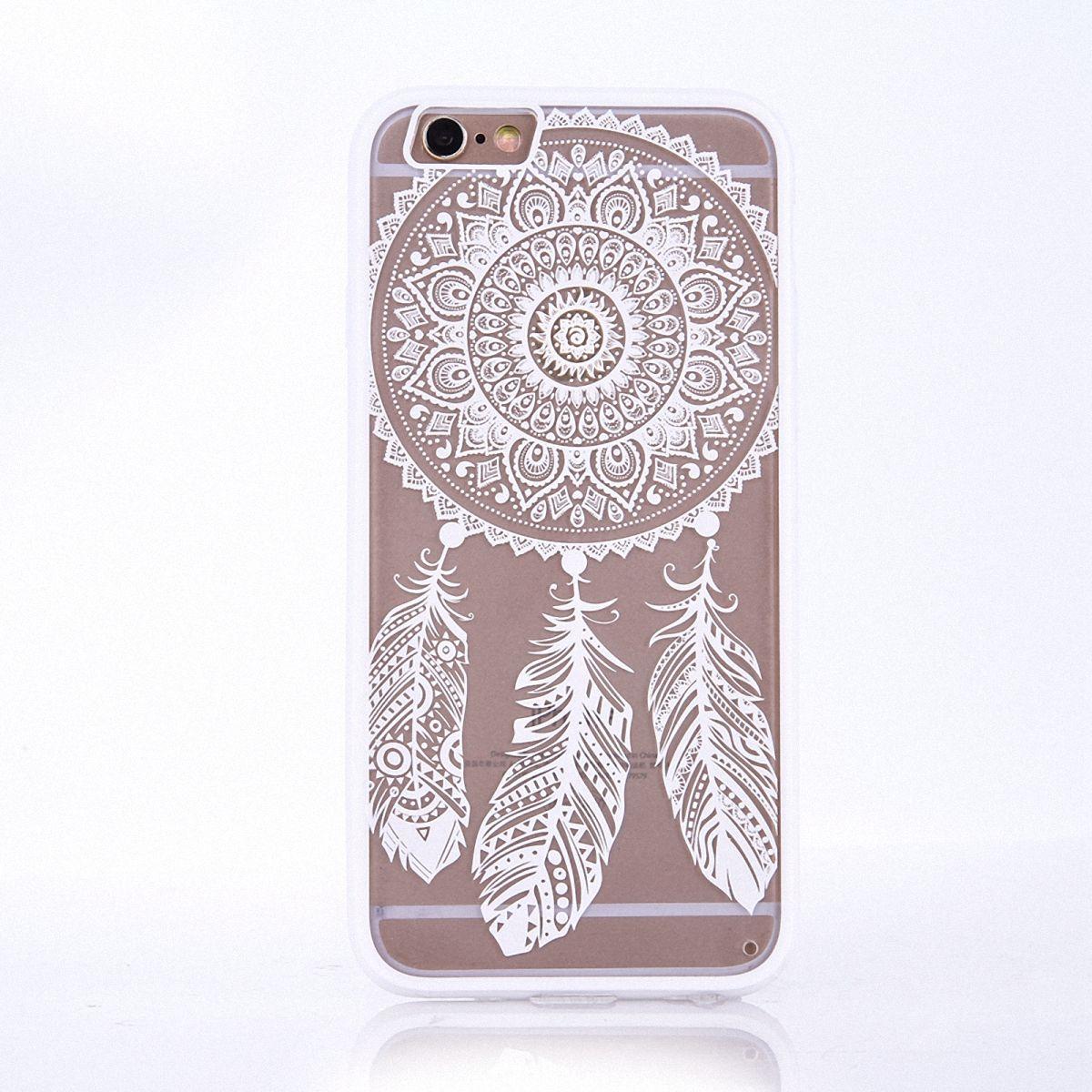 König Design Handyhülle für Samsung Galaxy S7 Edge Schutzcase Backcover Bumper Etuis Weiss (Apple iPhone 14 Pro), Smartp...