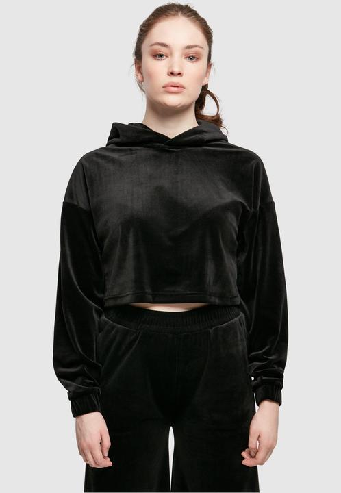 Image du produit Urban Classics Sweat à capuche oversize en velours pour femmes (M)