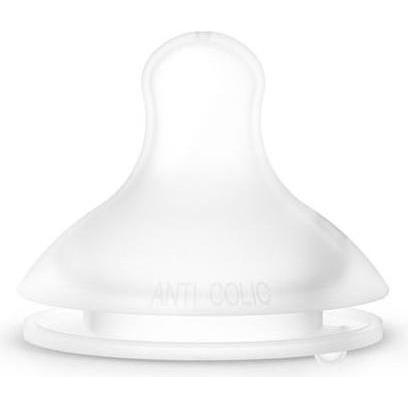 Suavinex, Rubberen nippels, SX Pro +0 m fles speen free flow, 2 delen