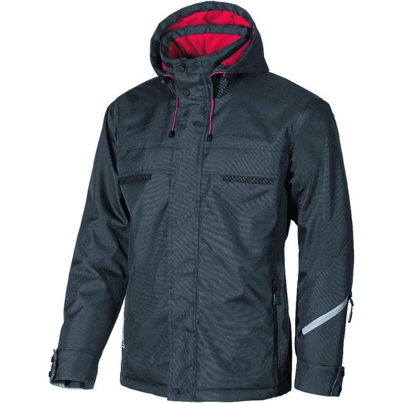 U-Power, Arbeitsjacke, Winterjacke Snow grey meteorite (M)