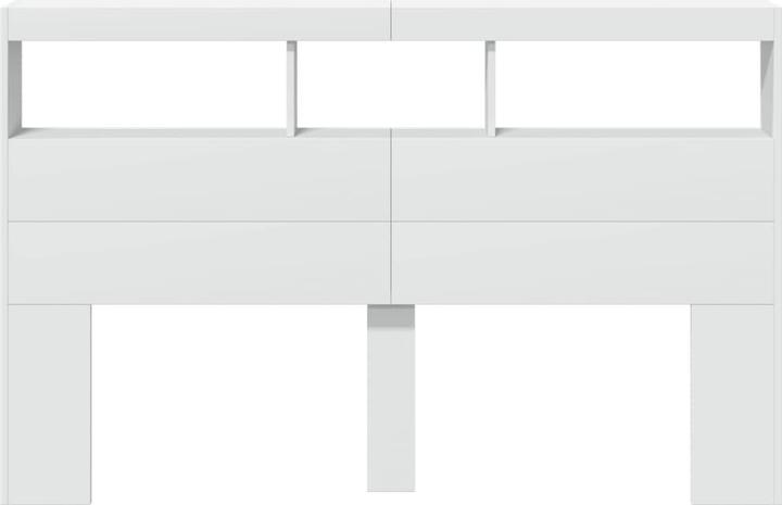 Image du produit vidaXL Kopfteil mit Ablagen (200 x 17 x 102 cm)