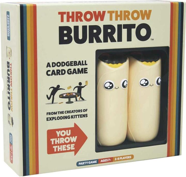 Actual product image Asmodée Throw Throw Burrito (German, 2 - 6 Players)