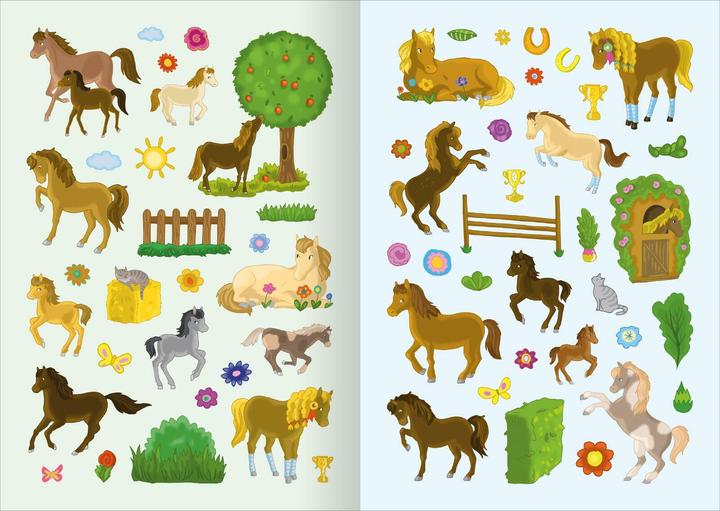 Image du produit MINI-Stickerheft – Pferde