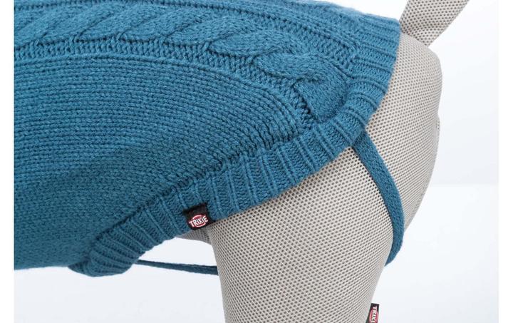 Produktbild Trixie Pullover Kenton L, 60 cm, Blau (L, Hundepullover)