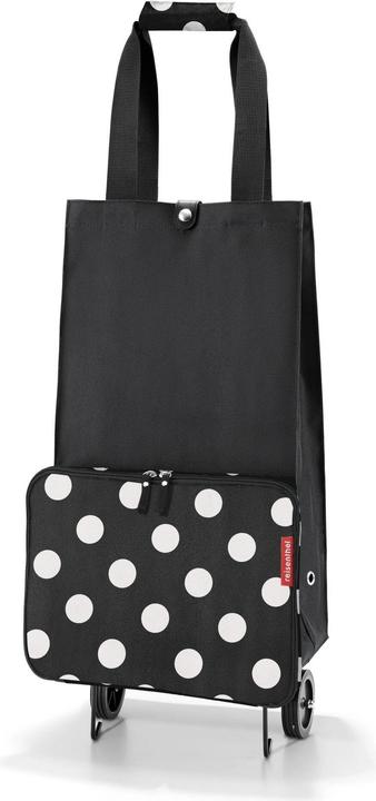 Produktbild MGA Klappbarer Trolley, Punkte weiss