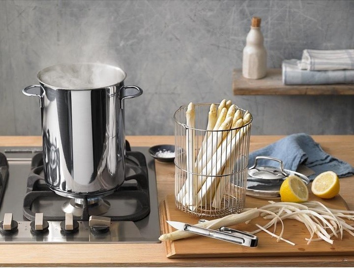 Image du produit WMF Cuiseur à asperges (16 cm, Casserole, Acier inoxydable)