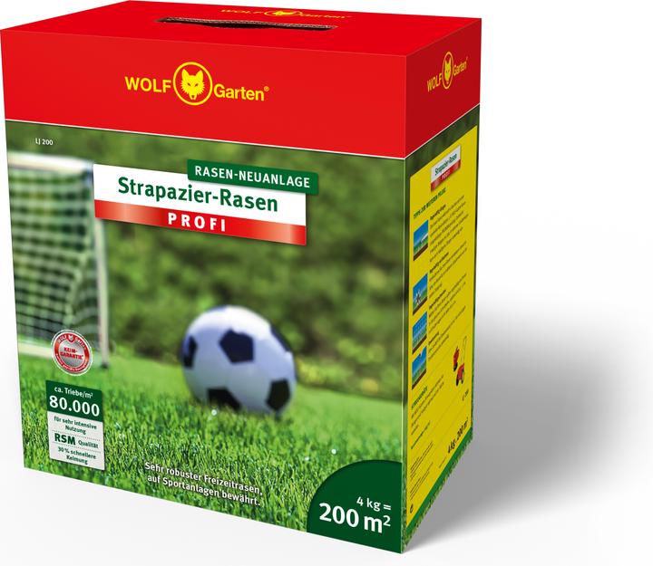 Actual product image Wolf-Garten Strapazier lawn professional LJ 200 (Lawn reseed)