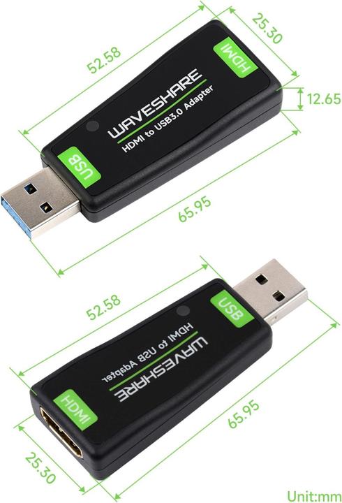 Produktbild WaveShare HDMI zu USB3.0 Adapter
