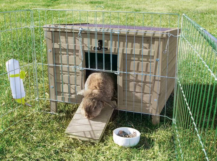 Actual product image Trixie Natura Knaagdierhuis Grijsgroen