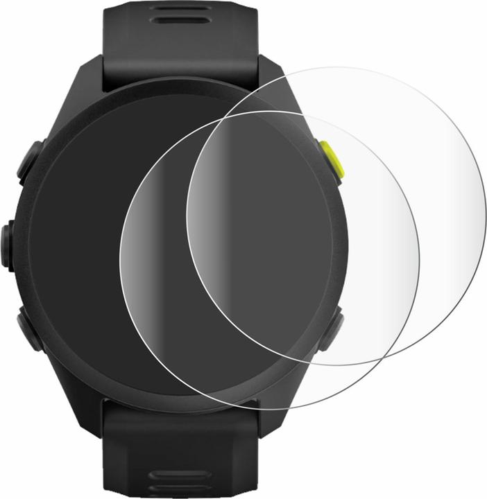 Produktbild BROTECT Fullscreen für Garmin Forerunner 70 Schutzfolie Displayschutz Folie Klar Transparent