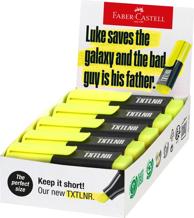 Produktbild Faber-Castell Textmarker TXTLNR SF gelb 10 Stück (1x)