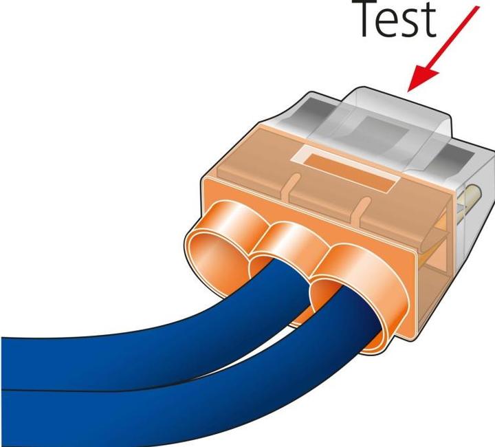 Produktbild HellermannTyton HelaCon Mini 3 Pole Push-in Connector