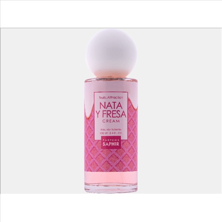 Actual product image Saphir Fruit Attraction Nata Y Fresa EDT spray 100ml (Eau de parfum, 100 ml)