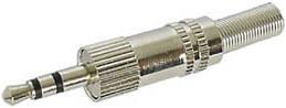 Velleman 3.5Mm Male Jack Connector Nickel Stereo