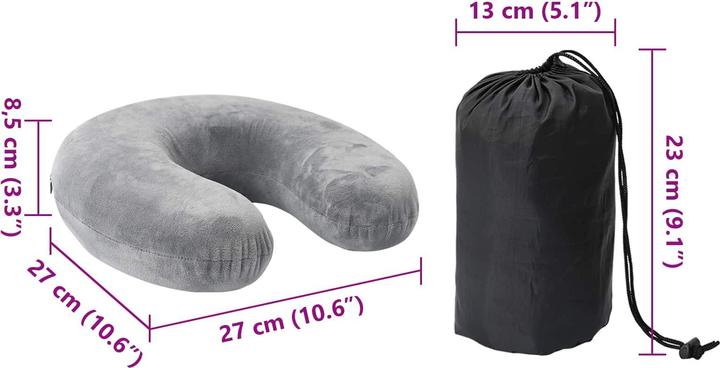 Immagine prodotto vidaXL Reisekissen (Cuscino per testa e collo)