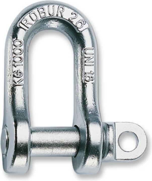 Productafbeelding BETA 080260028 8026A D-Klammer, Typ A, geschmiedeter Kohlenstoffstahl, verzinkt 28 Ø mm