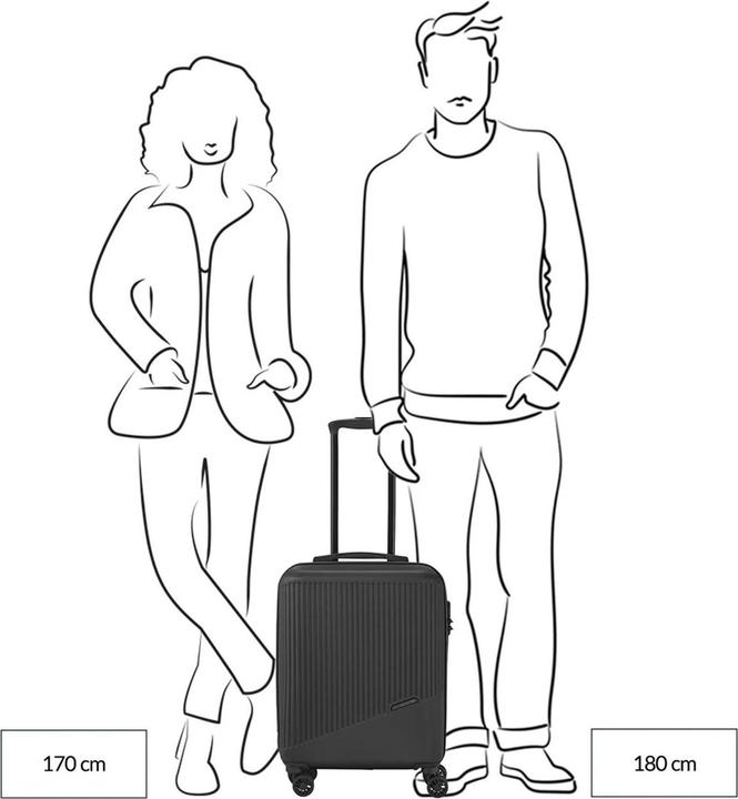 Image du produit Travelite Bali 4 roues trolley cabine S 55 cm (34 l)