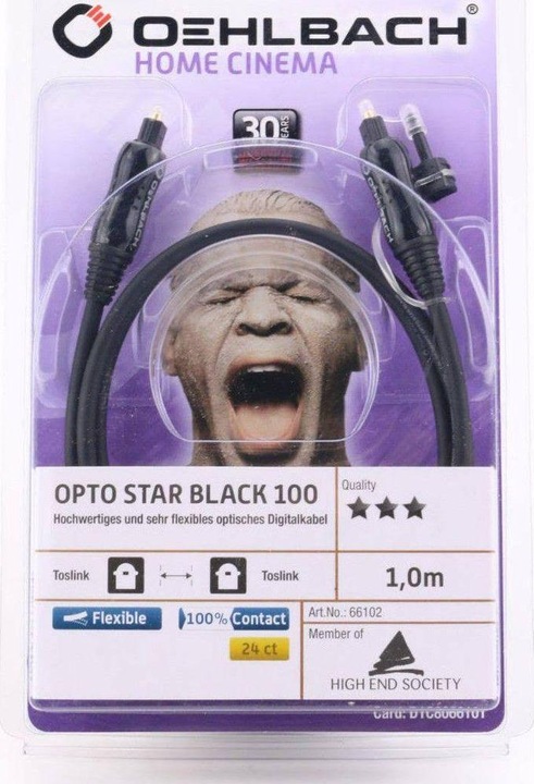 Actual product image Oehlbach opto star (1 m, Optical)