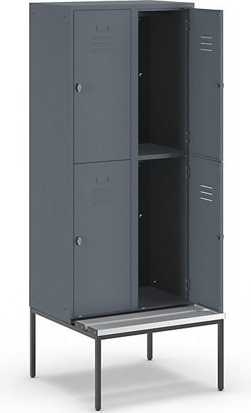Actual product image Wolf Half height wardrobe with bench base (80 cm, 214 cm)