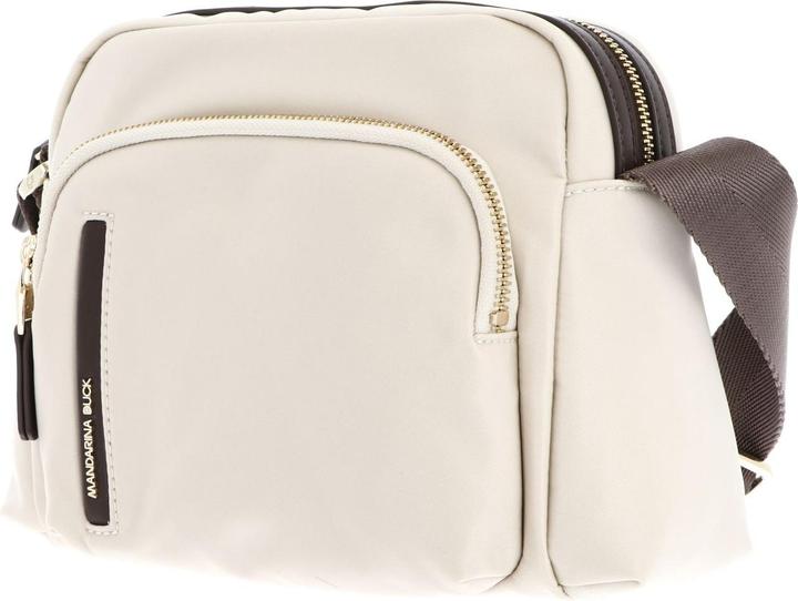 Actual product image Mandarina Duck Midsize Crossover with Adjustable Contrast Strap and Multiple Pockets