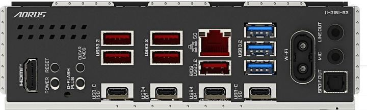 Productafbeelding Gigabyte MB GBT AMD AM5 X870E AORUS PRO X3D (AM5, AMD X870E, ATX)