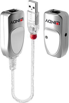 Produktbild Lindy USB 2.0 Aktiv-Verlängerungskabel (5 m, USB 2.0)