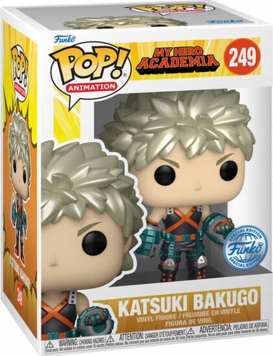 Produktbild Funko My Hero Academia POP! & Tee Vinyl Figur & T-Shirt Set Katsuki (MT) Grösse M (M)