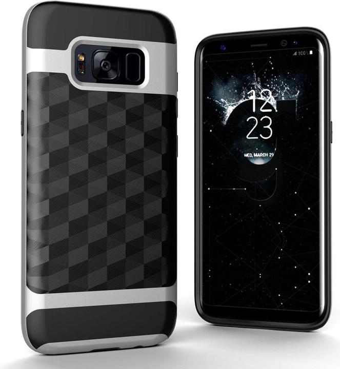 Actual product image König Design Mobile Phone Cover for Samsung Galaxy S7 Protective Case Backcover Bumper Cases Frame Silver (Samsung Galaxy S7)