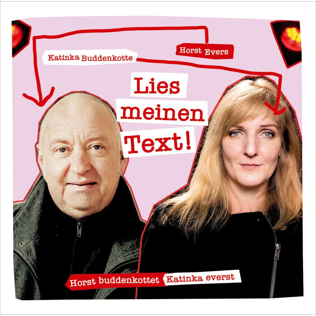 Thumbnail - Lies meinen Text, Hörbücher von Katinka Buddenkotte, Horst Evers