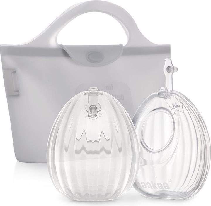 Haakaa - Shell Wearable Silicone Breast Pumps - 75 ml - 2 pcs