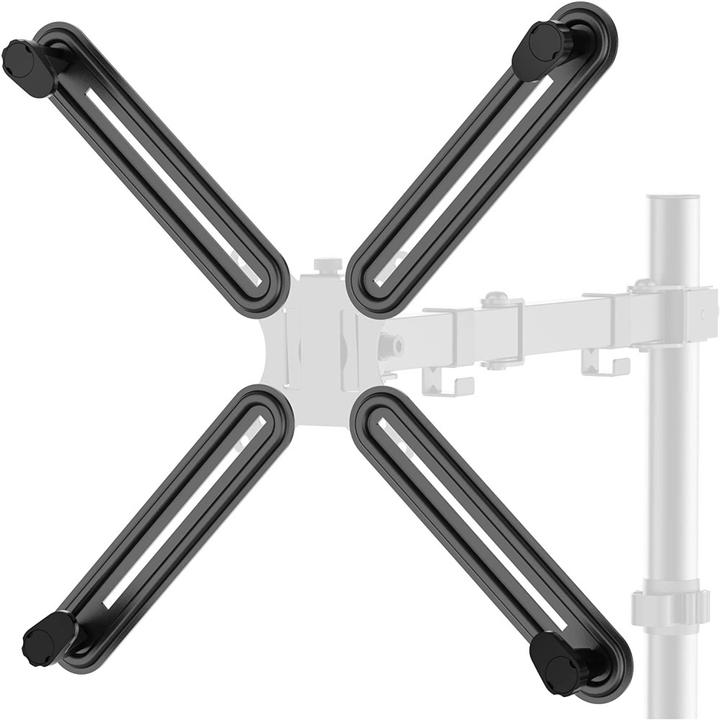 Actual product image Techly Non-VESA adapter kit for monitor mount 33.02-68.58cm 13-27inch (Wall, 27", 8 kg)