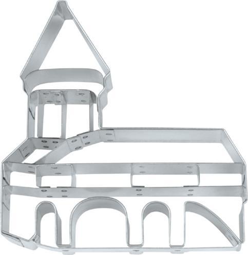 Actual product image Städter Emporte-pièce à gaufrer Pont de la Chapelle Lucerne 9.5 cm