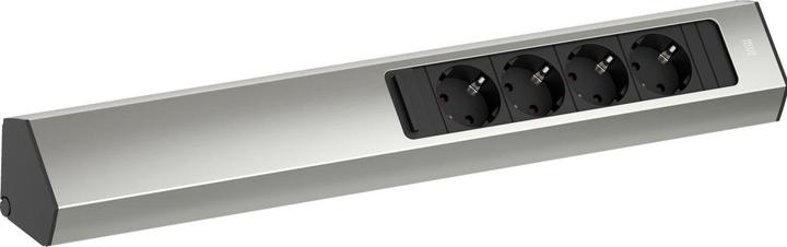 Image du produit Bachmann CASIA 2 4xCEE7/3 2,0m AEH aspect inox (4x, CEE 7/3, 2 m)