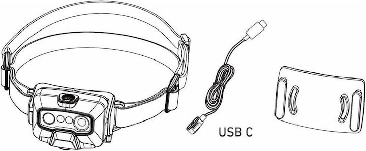 Immagine prodotto Ledlenser Lampada frontale LED LENSER HF6RCore (800 lm)