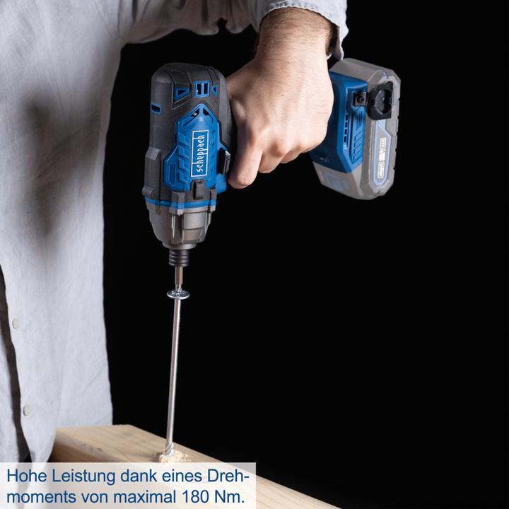 Actual product image Scheppach Akku-Schlagschrauber C-ID180-X