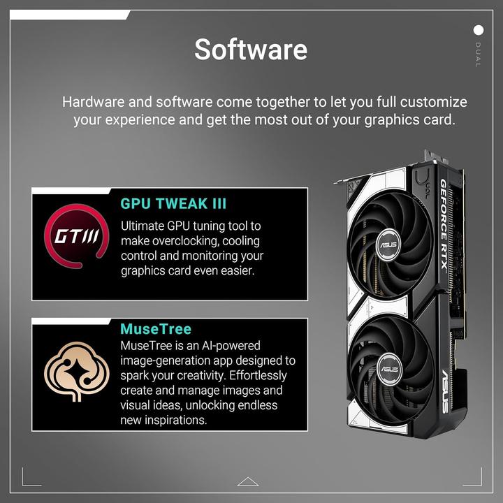 Produktbild ASUS Dual GeForce RTX 5070 OC (12 GB)