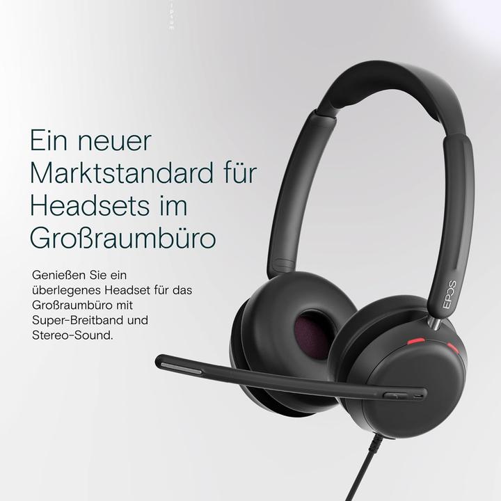 Actual product image EPOS IMPACT 860 ANC (Cable, USB-C, Google Meet, Microsoft teams)