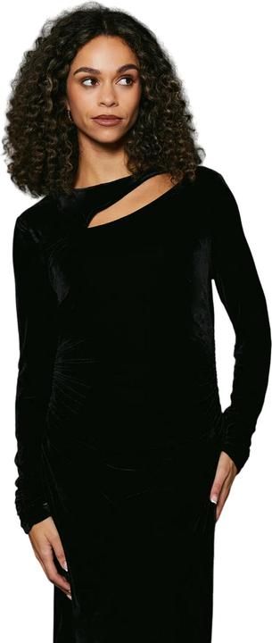 Actual product image Principles Womens/Ladies Asymmetric Velvet Cut Out Midaxi Dress (38)