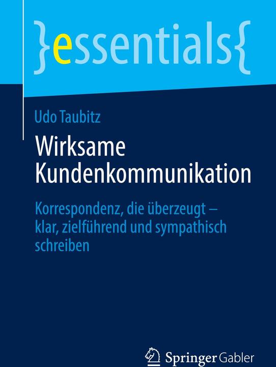 Actual product image Effective customer communication (Udo Taubitz, 2024)