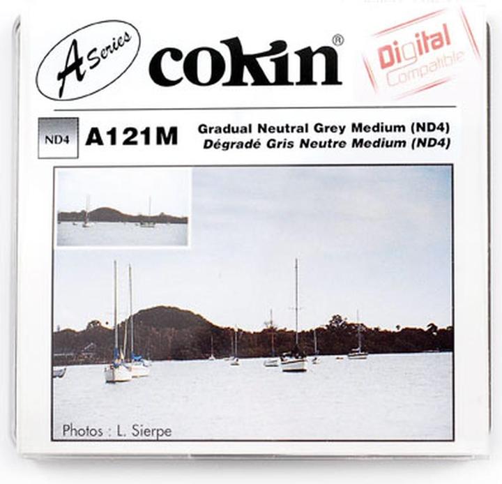 Cokin S filtr A121M Grigio neutro graduale G2 medio (ND4) (Filtri graduati grigi, 121 mm)